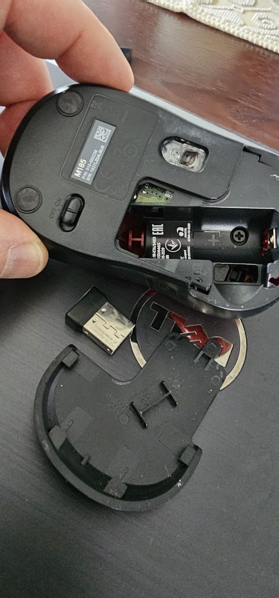 Myszka optyczna logitech M185