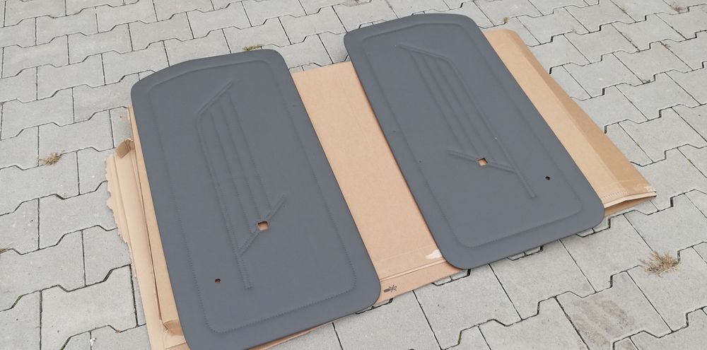 Fiat 126p boczki drzwi szary skaj Elegant nowe lewy i prawy tylko tu