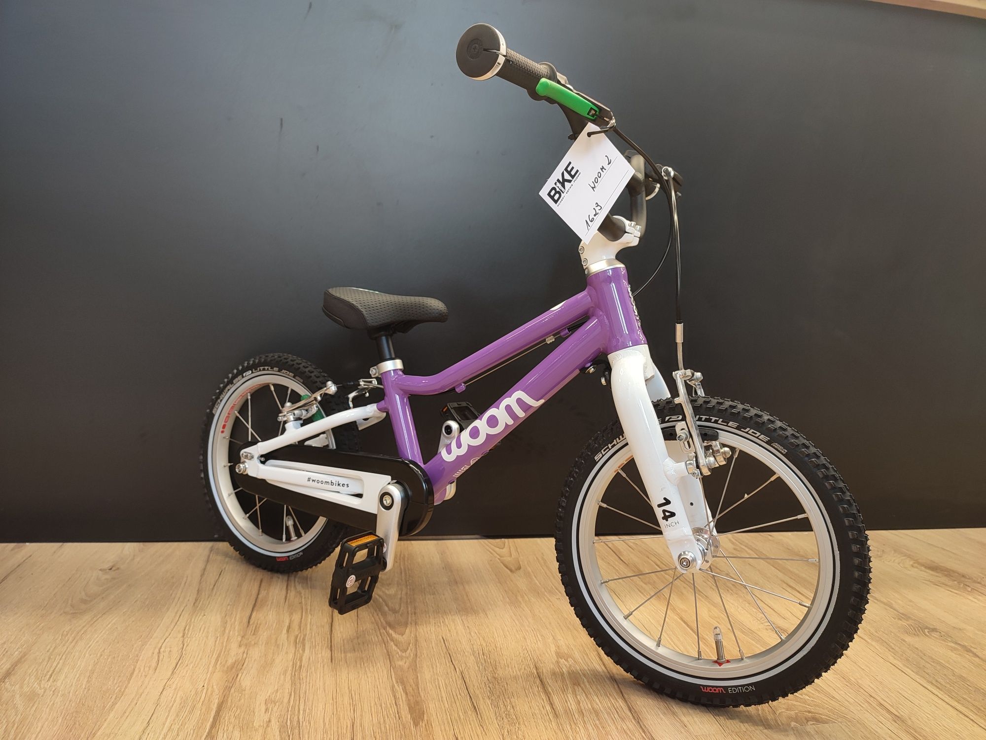Nowy rower dziecięcy Woom 2 purple,fioletowy,Poznań,gwarancja,Fv