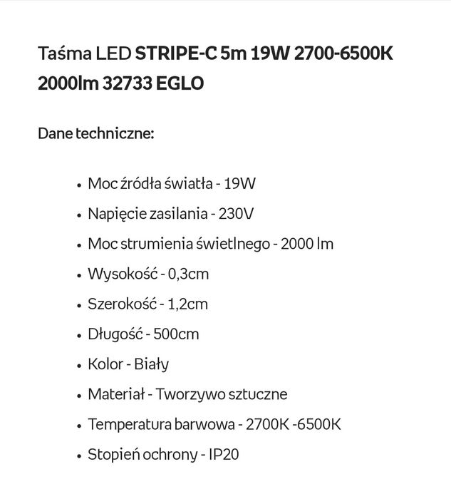 Taśma led. Super cena.