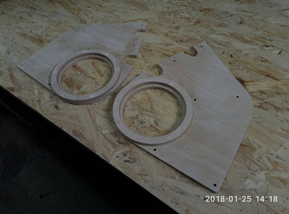 Акустические подиумы под динамики Daewoo Matiz/Chery QQ (Деу Матиз)