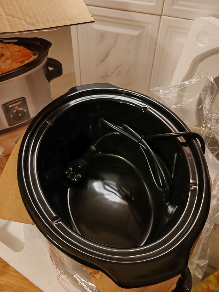 Panela eléctrica de cozedura lenta, SilverCrest. Nunca foi usada, comp