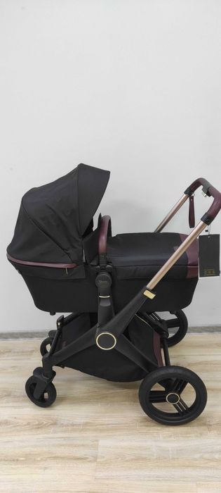 Wózek  SHOM ELEGANCE VERINO  Black 2W1   Nowy. Gwarancja 24 m-cy
