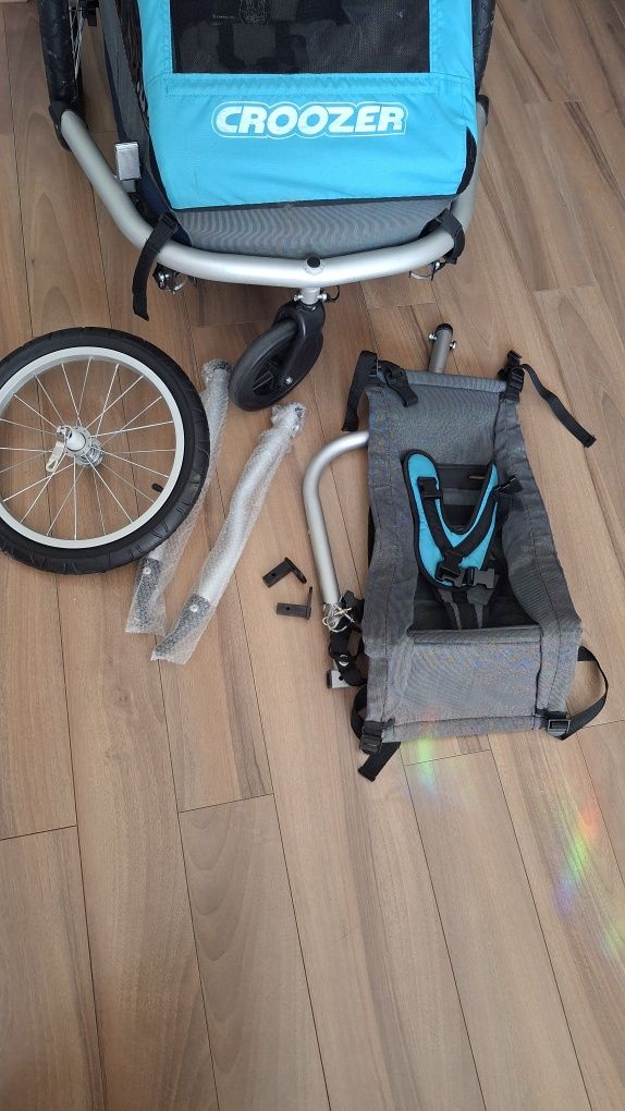 Przyczepka rowerowa croozer kid 1