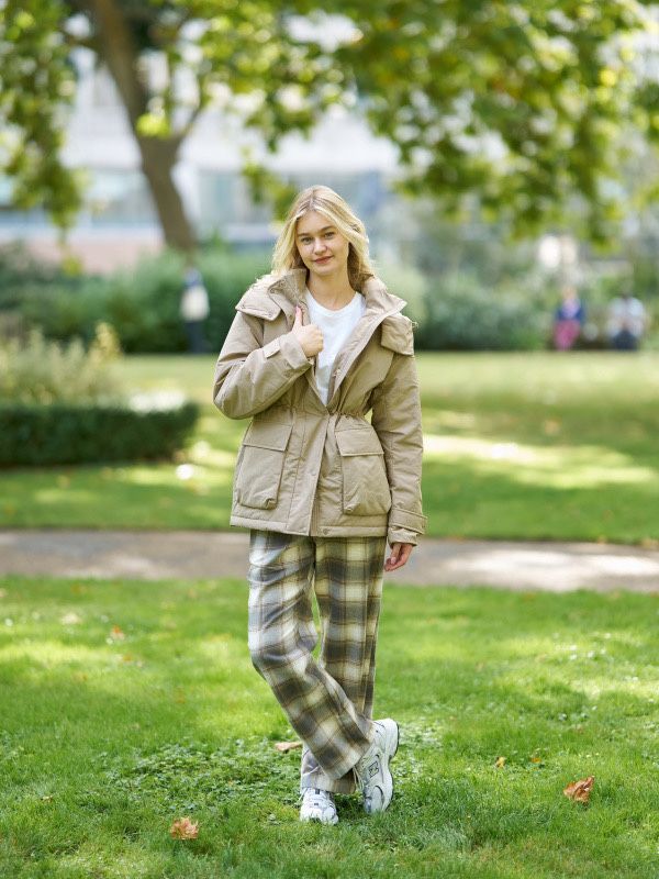 Uniqlo xs-s куртка пуховик демісезонна