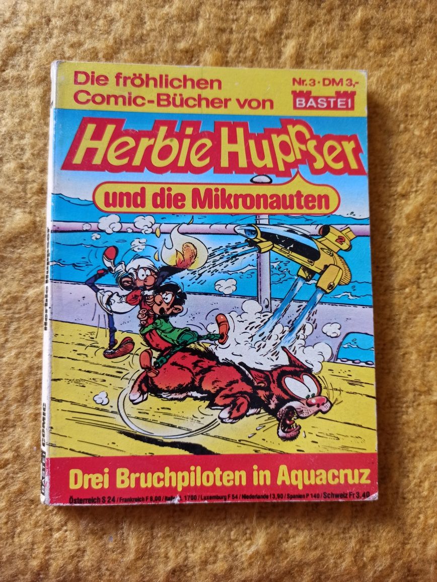 Stary kolekcjonerski komiks Herbie Huppser 1981 vintage retro