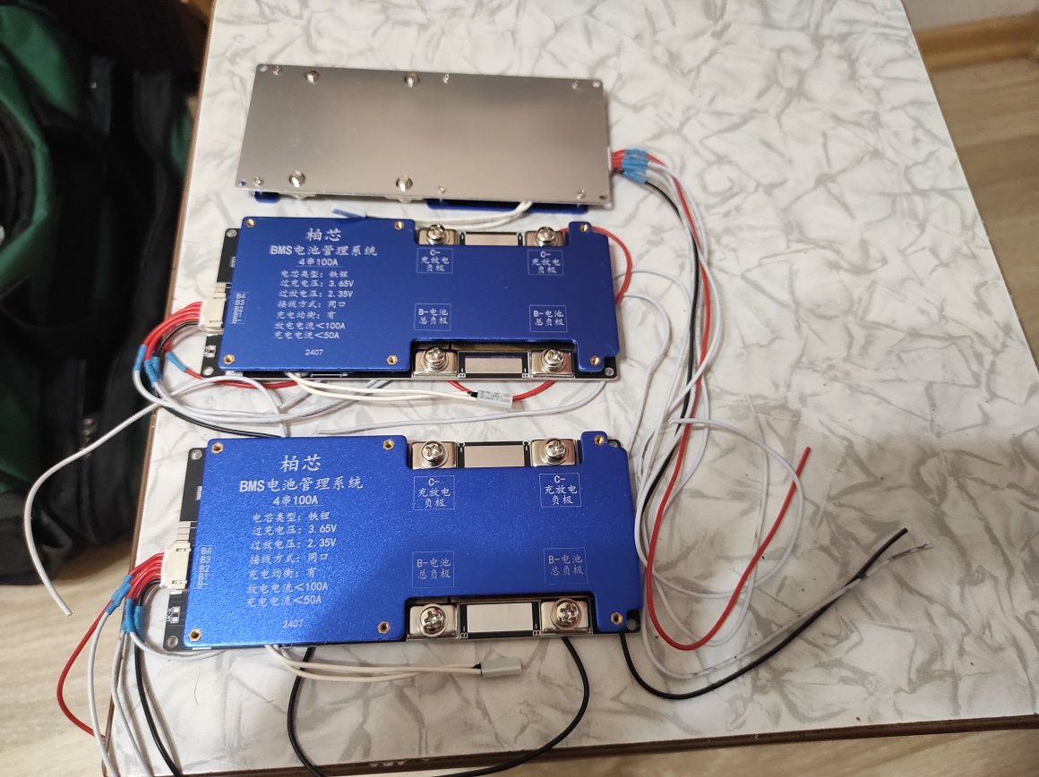 Плата захисту BMS LiitoKala LiFePO4 4S-12V100A Бмс контроллер для лит