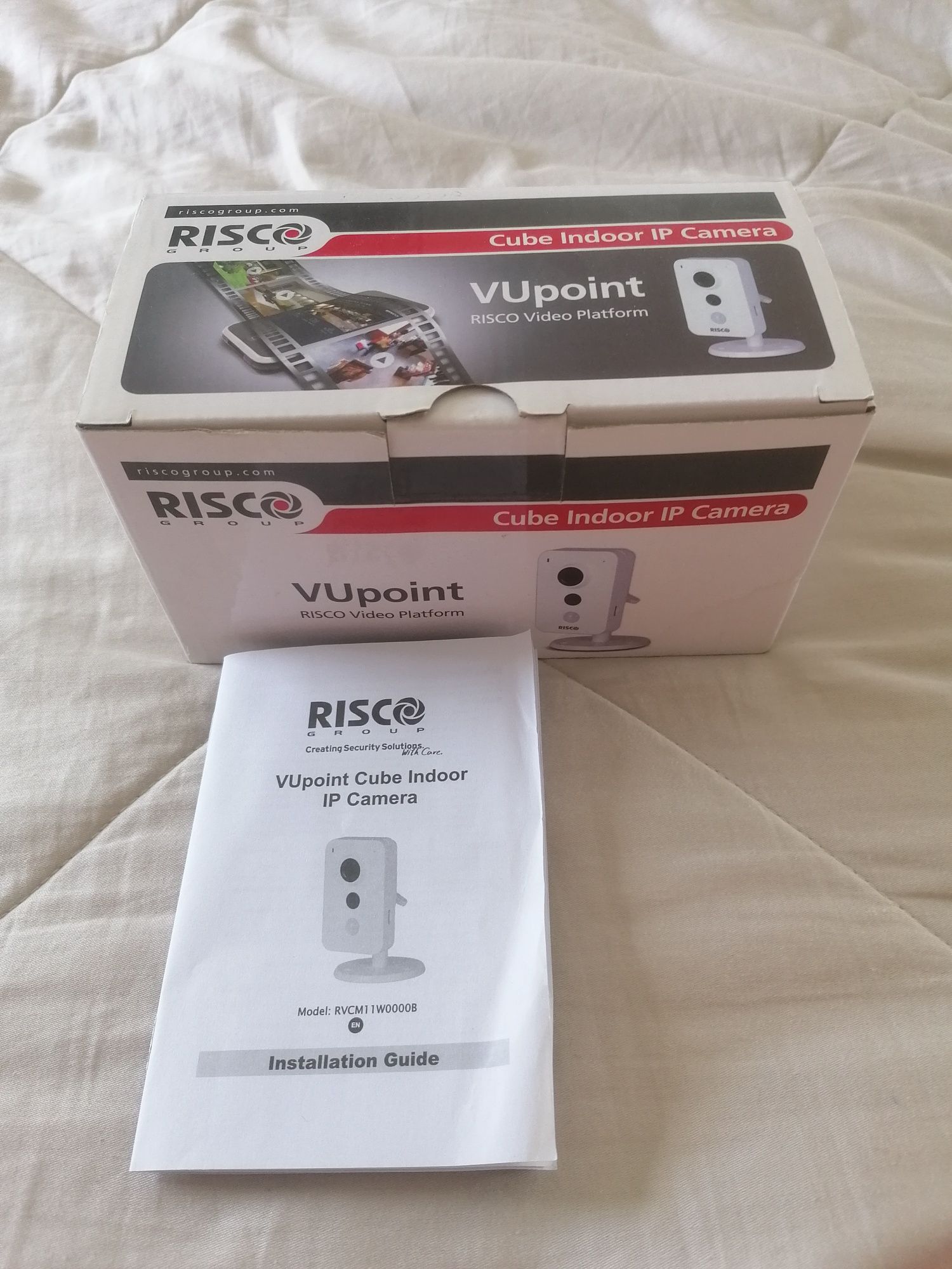 Kamera do systemu alarmowego IP Risco Cube Indoor IP Camera