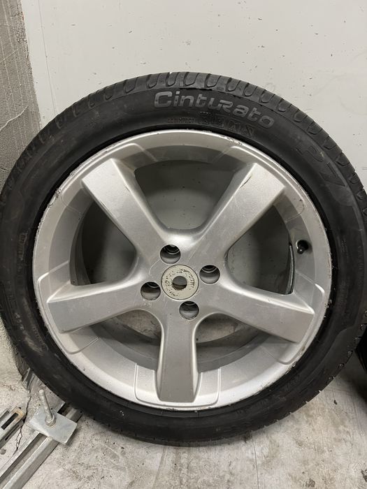 Felgi aluminiowe 17’ 4x100 + opony 225/45/17