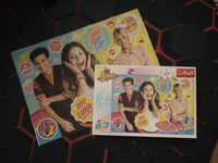 Puzzle SOY LUNA przyklejone