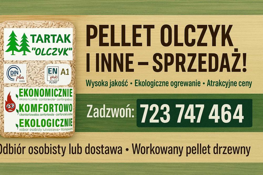 Pellet OLCZYK 1700 paleta