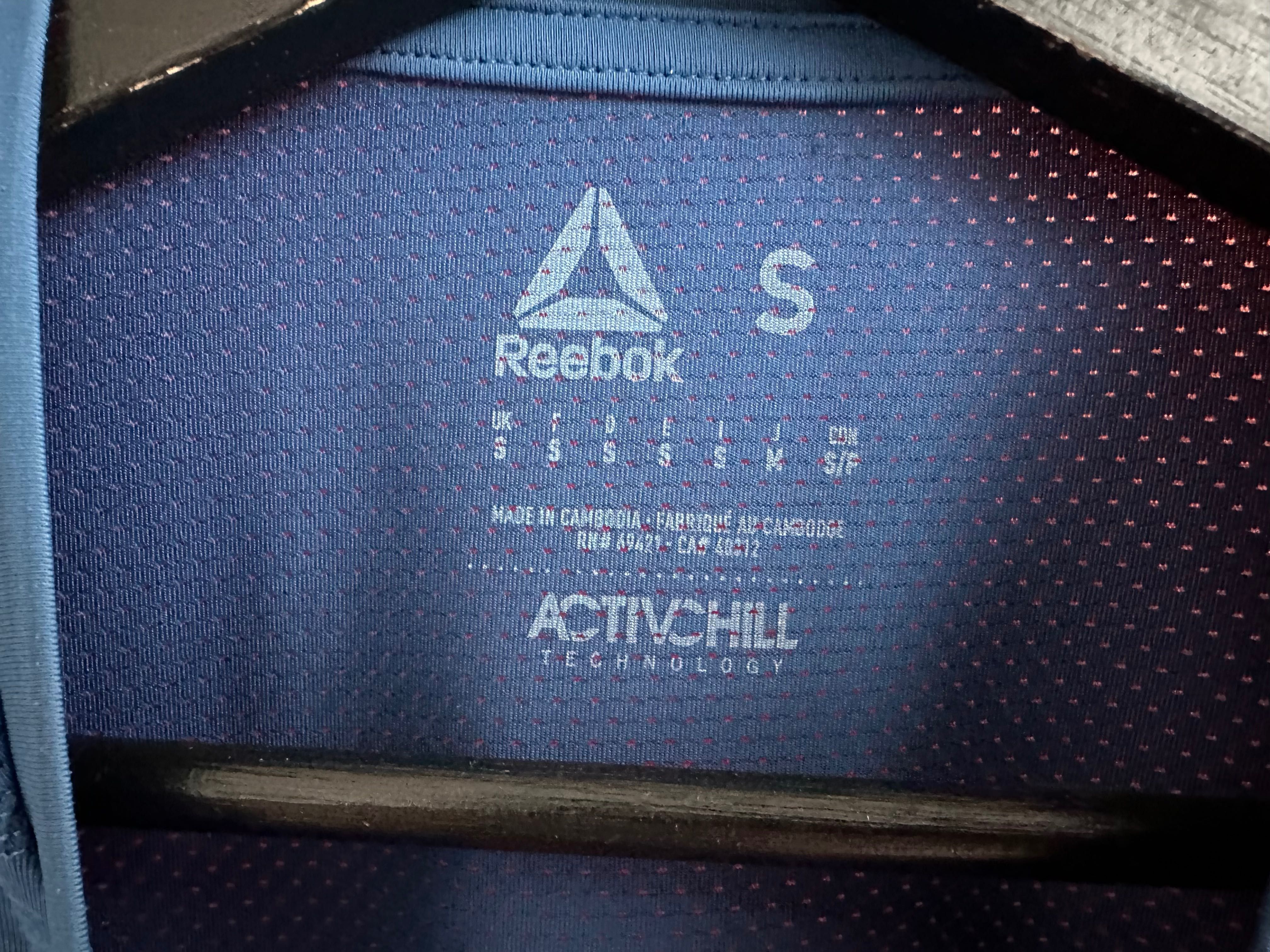 Reebok CrossFit ActivChill мужская спортивная футболка размер S Б У