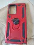 Etui Galaxy note 20 ultra Red ramka