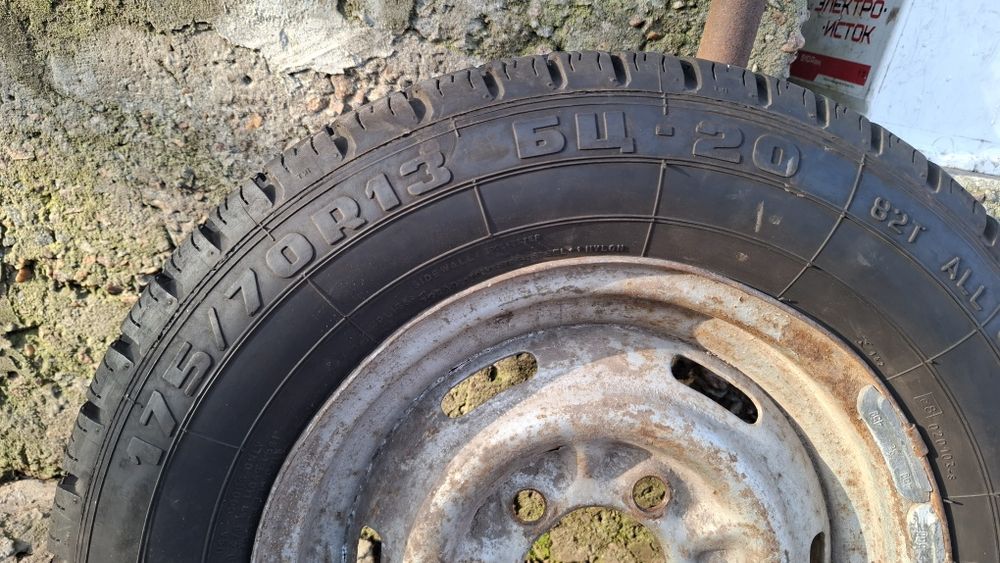 Резина БЦ 20. Колеса на москвич