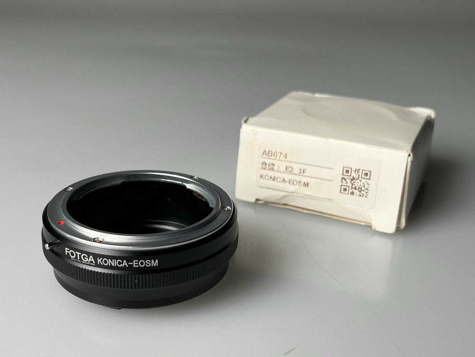 Adaptador Fotga konica - eos M