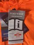 4 in  hi vis jacket kurtka portwest