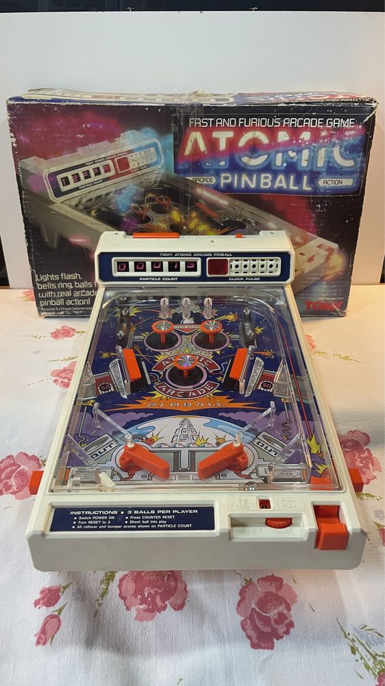 Atomic Pinball TOMY 1979 retro