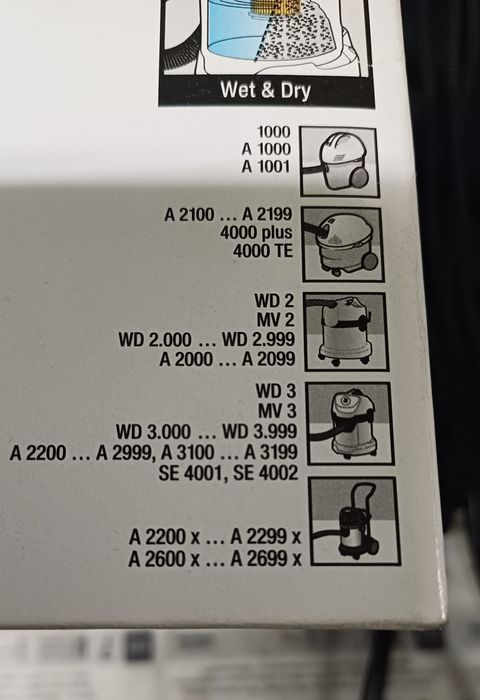 Filtr typu catridge do odkurzania na sucho i mokro Karcher 6.414-552.0