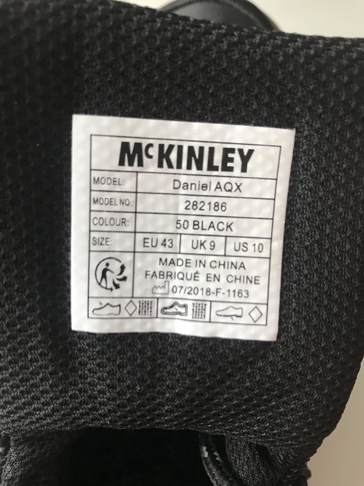 Кросівки трекінгові, ботінки McKinley daniel 43 розмір за півціни!!!