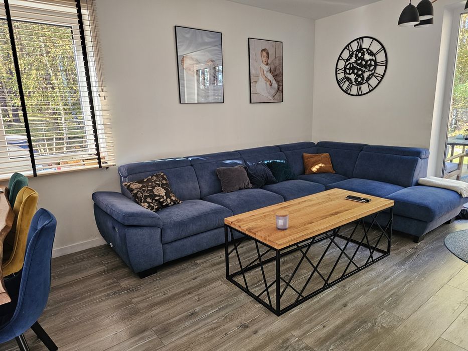 Sofa narożnik Timo - Funkcja relaks i spania.