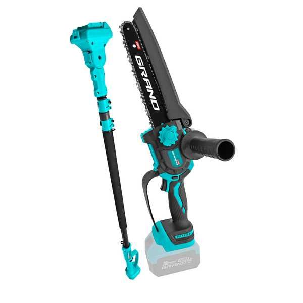 Акумуляторна ланцюгова пила Grand АПЦ-20V/M8-4 з телескопічною штангою