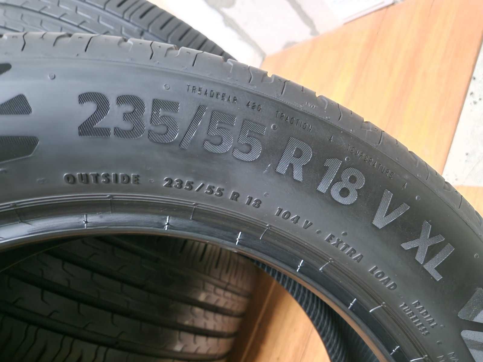Літня шина 235/55R18  Continental EcoContact 6 (6,0мм )