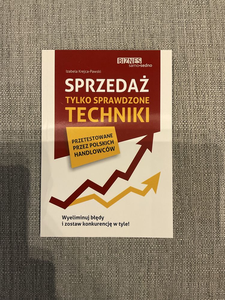 Książka Sprzedaż tylko sprawdzone techniki - Izabela Krejca-Pawski