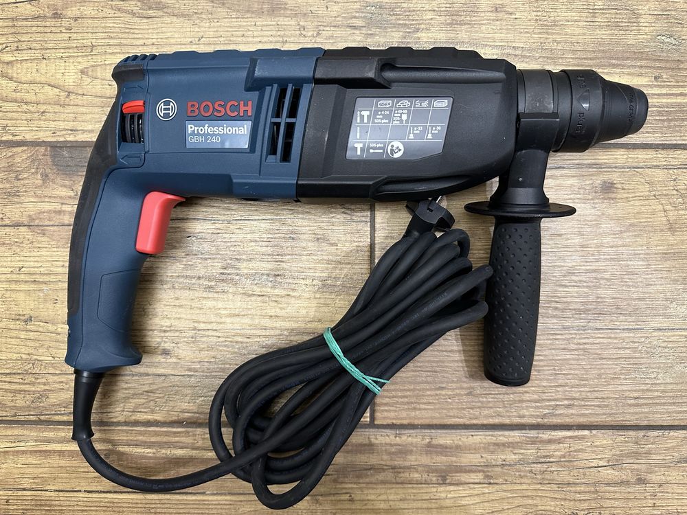 Młotowiertarka, młot udarowy BOSCH GBH240 + walizka