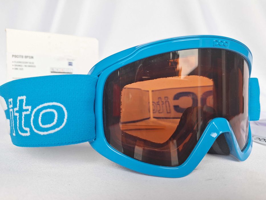 Gogle narciarskie Pocito Opsin Fluorescent Blue S2