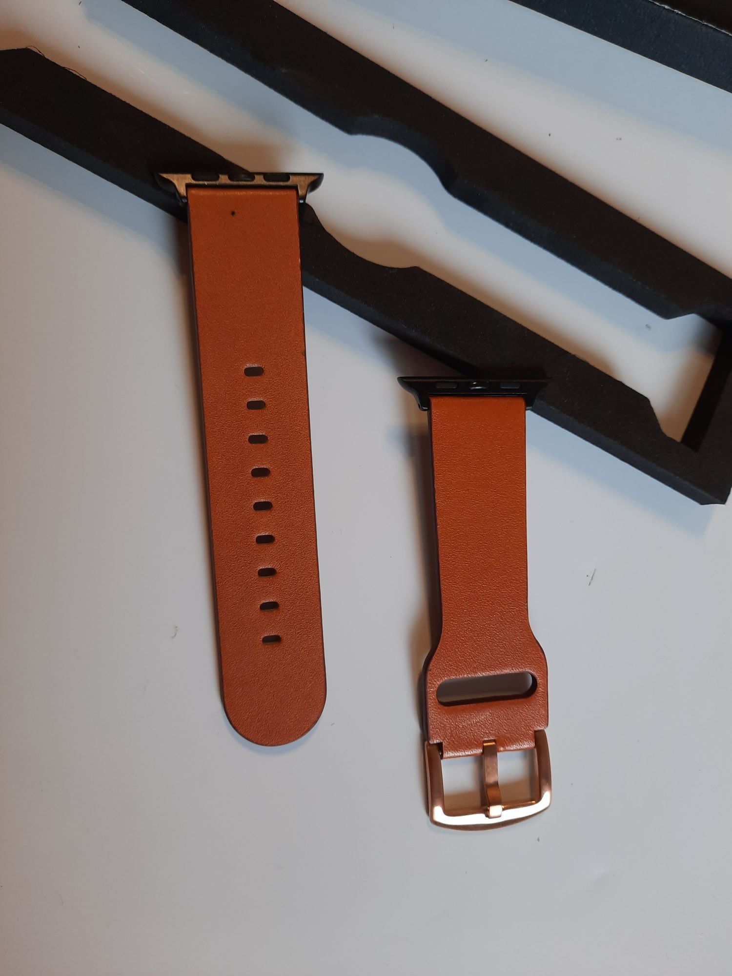 Pasek bransoleta na apple Watch 42mm 44mm brązowy  iBazal marka