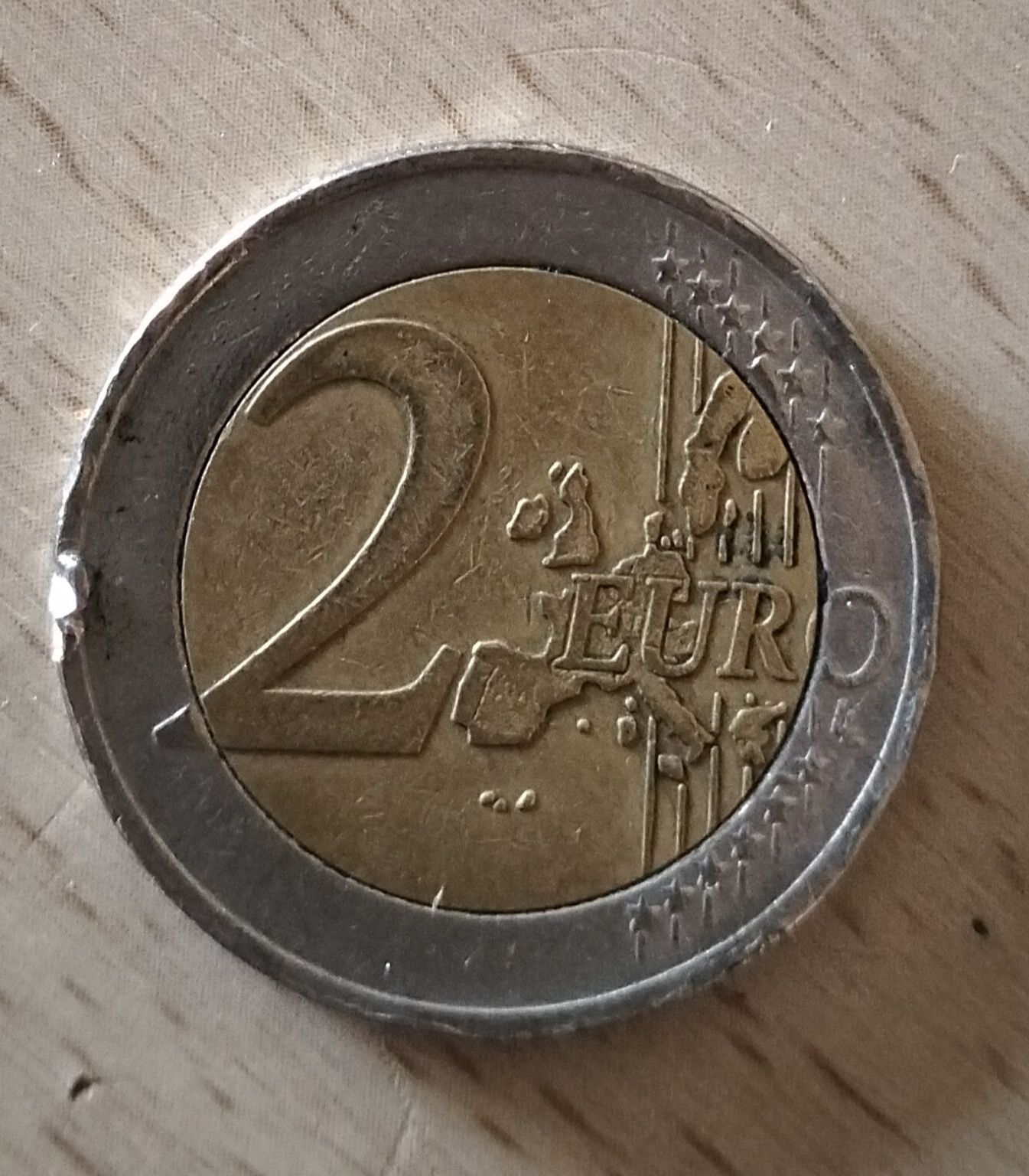 Moeda de 2 euros da Áustria