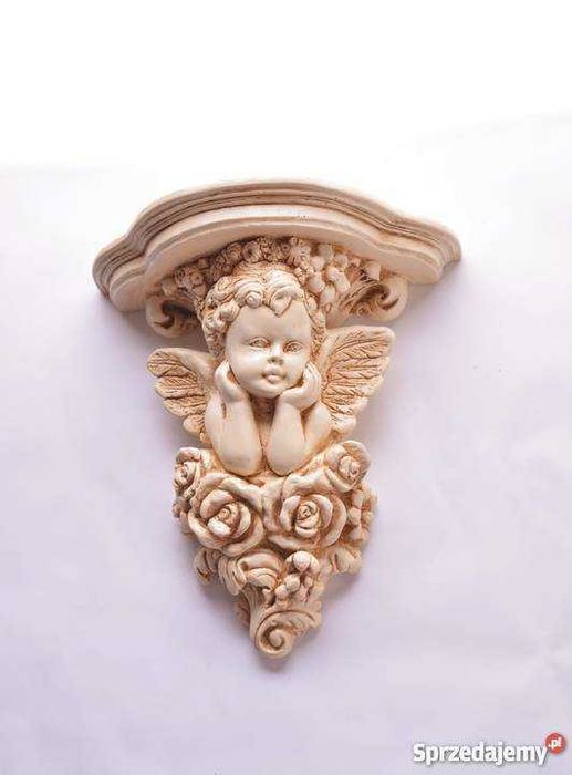 Konsola, wspornik z główką anioła