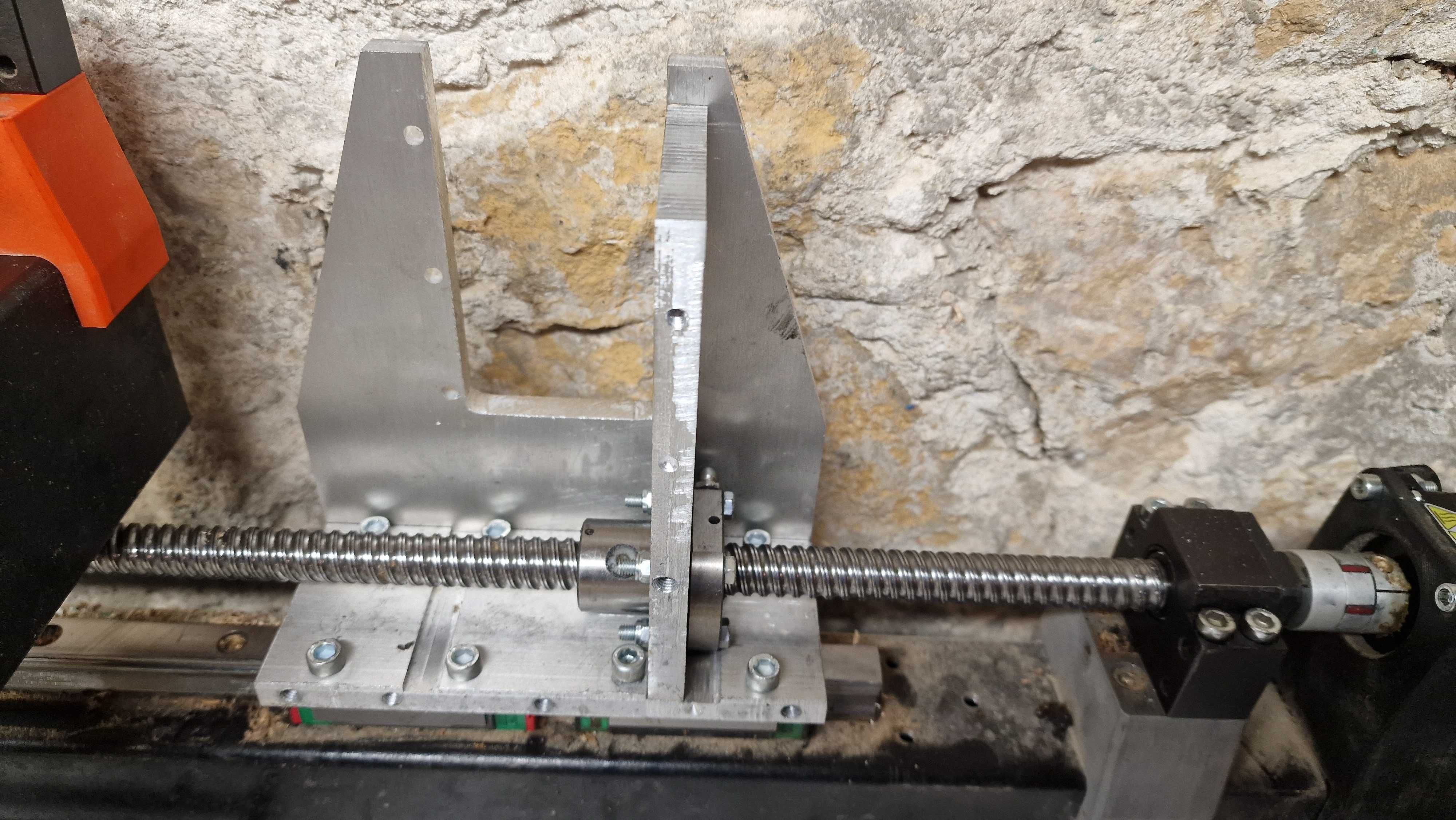 Frezarka CNC na śrubach do drewna aluminium pleksi dibond