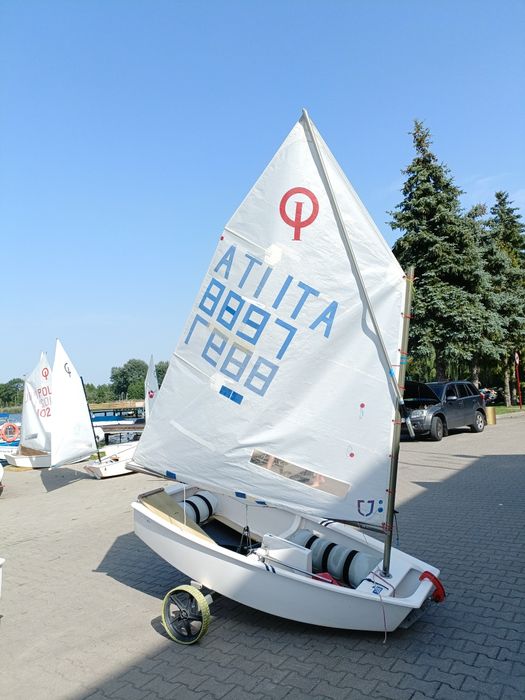 Łódka Optimist Optymist blue 2 regatowy 2016r