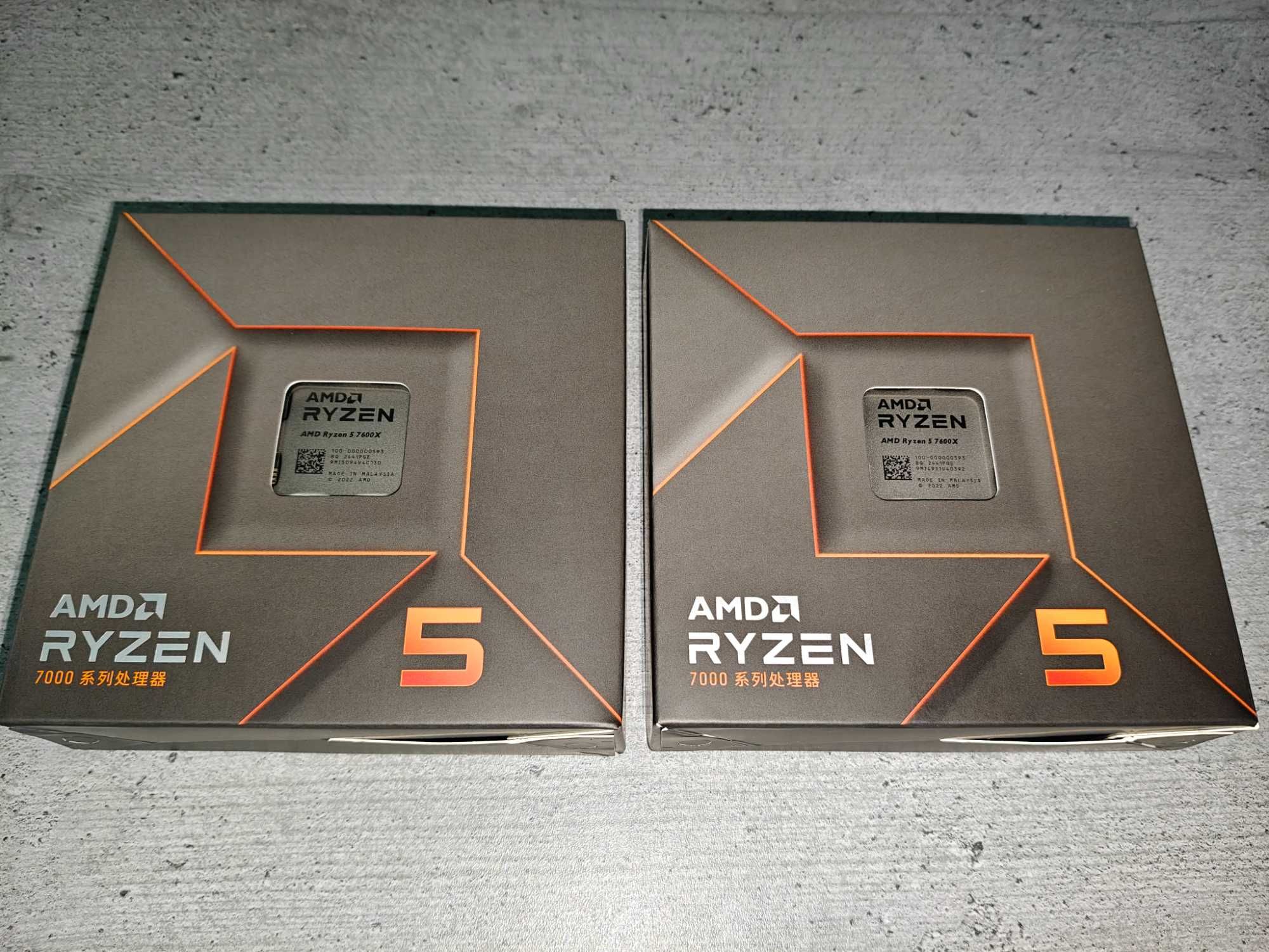 Процессор AMD Ryzen 5 7600X Box, AM5, 6-ядерный 12-поточный, 5 нм 38MB