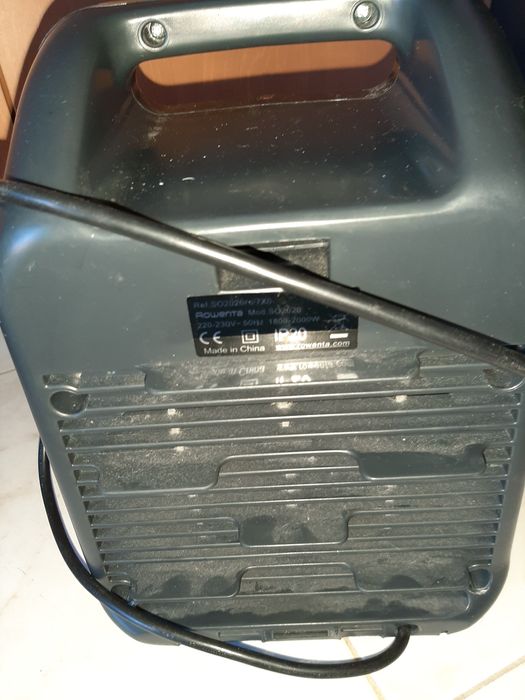 Aquecedor/ventilador rowenta impecavel