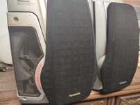 2 colunas Panasonic com subwoofer
