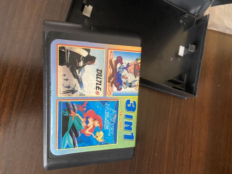 Катридж sega 3в1 з боксом