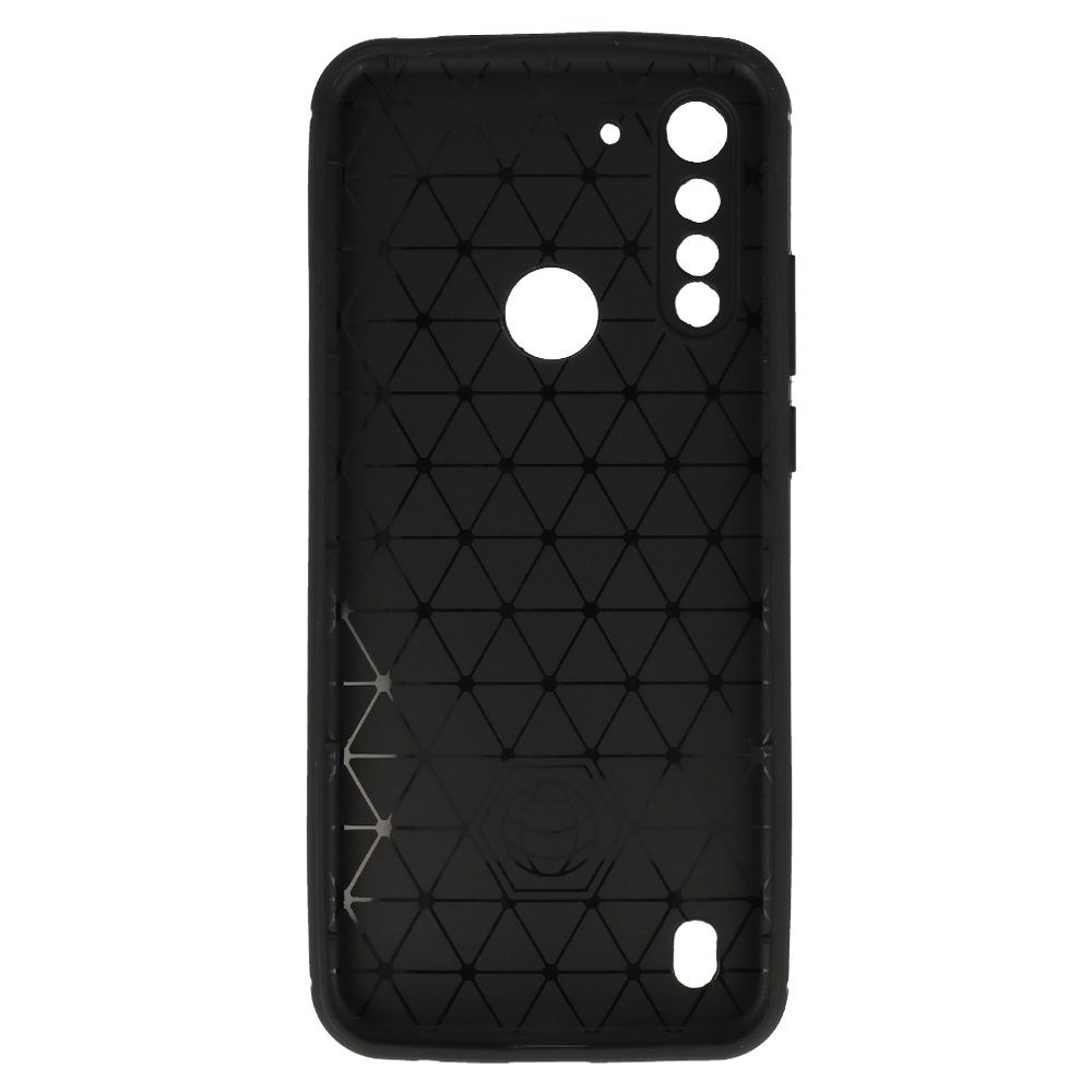 Back Case Carbon Do Motorola Moto G8 Power Lite Czarny