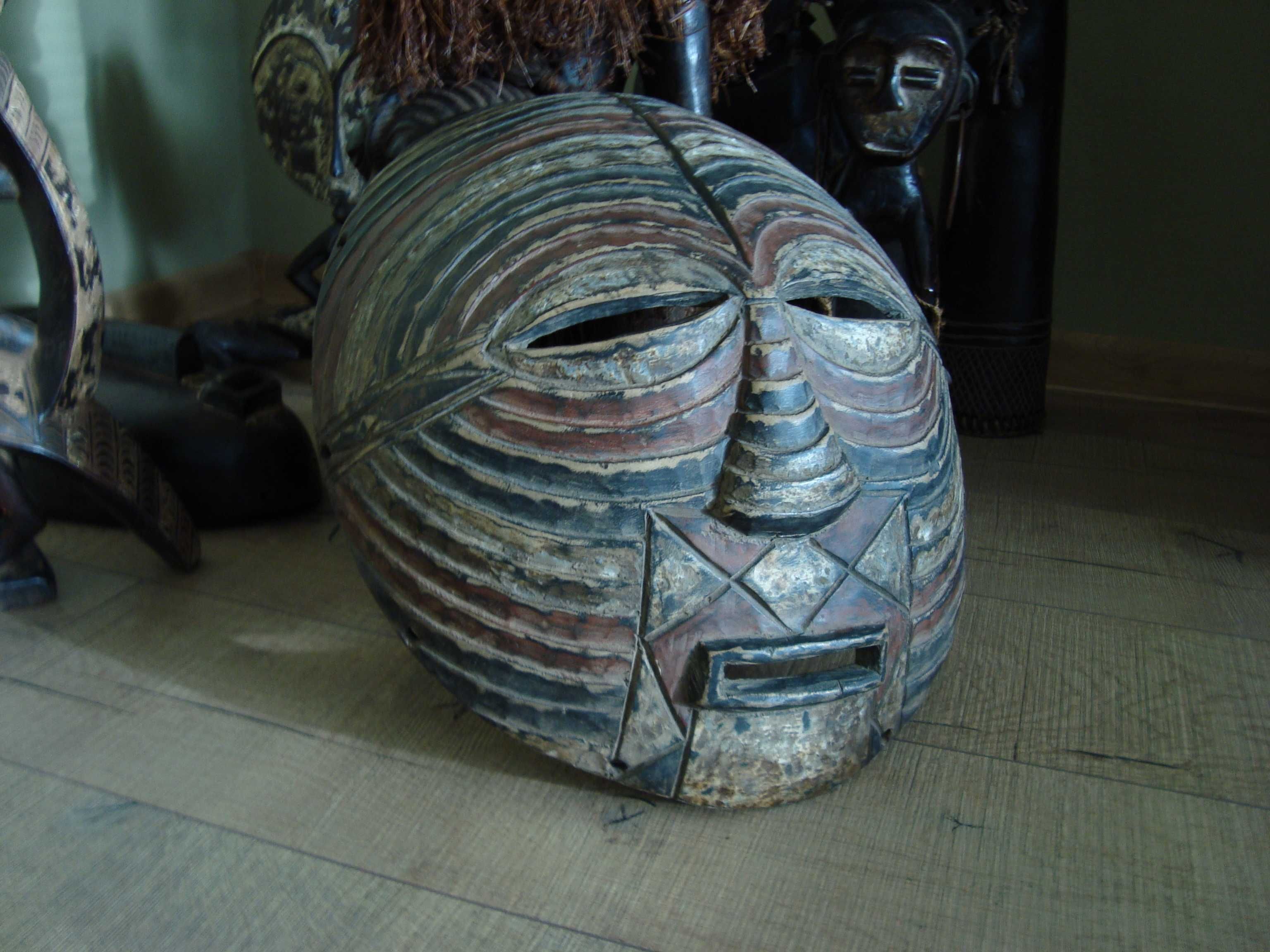 • Maska Afrykańska z plemienia Luba (Kongo-Zair) | Art Africa
