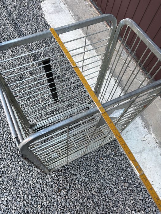 Wózek kontenerowy transportowy