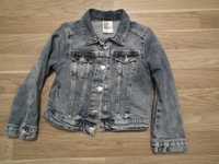 Kurteczka kurtka jeansowa dziewczęca H&M r 104