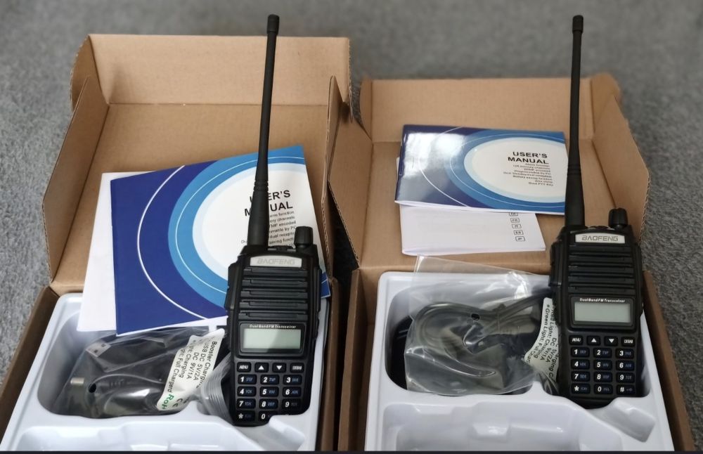 Радиостанции Baofeng uv82 и Quansheng  k5