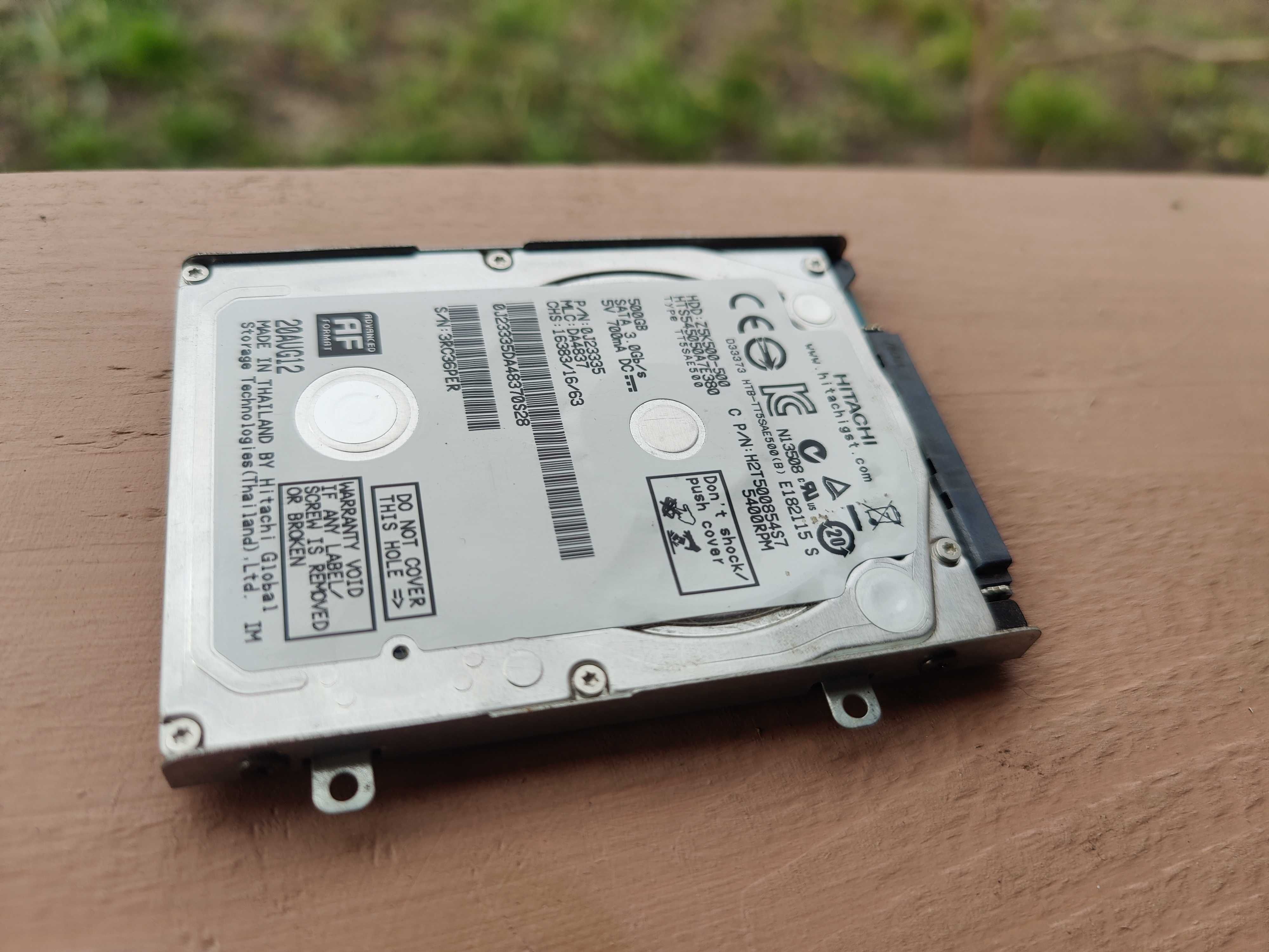 HDD 3.5 500GB  Hitachi жесткий диск 500 гб для ноутбука