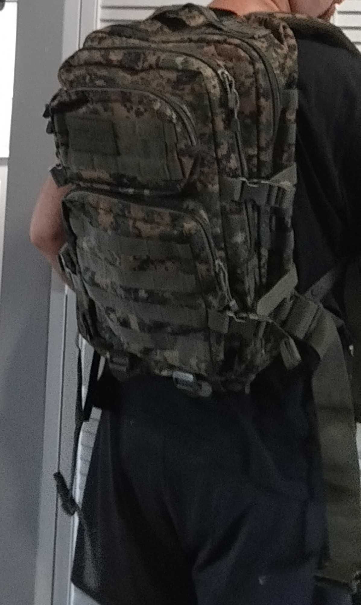 Plecak taktyczny wojskowy moro Mil-Tec Large Assault Pack 36l Woodland