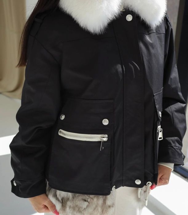 Парка з натурального хутра