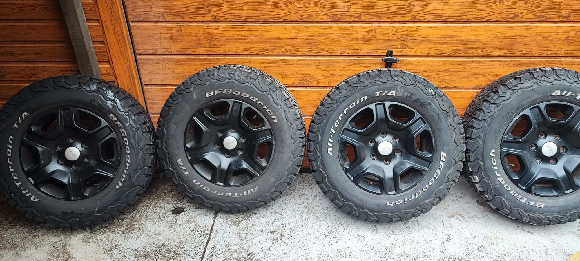 Koła felgi opony Ford Ranger