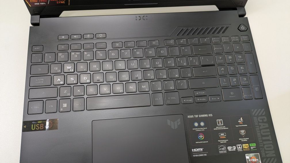 Asus TUF A15 2024 Ryzen 7 7735HS\32Gb\1Tb\4050 140W