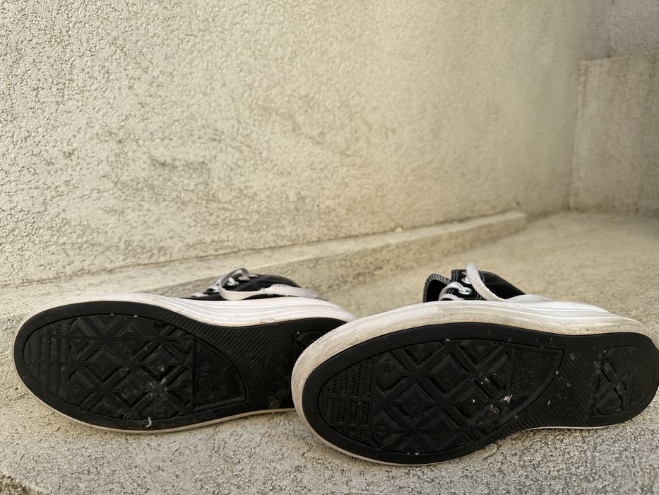 Sapatilhas pretas Converse All Star número 38