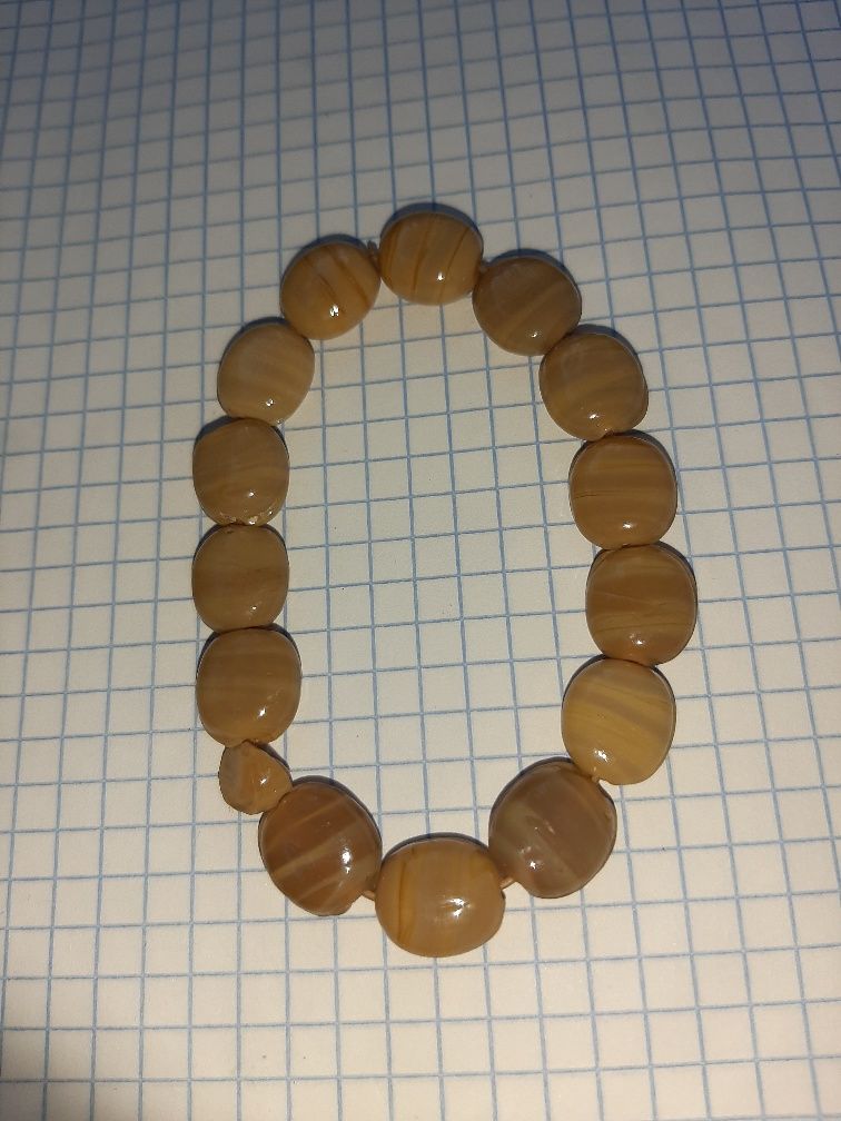 Винтажные редкий браслет из камня оникс